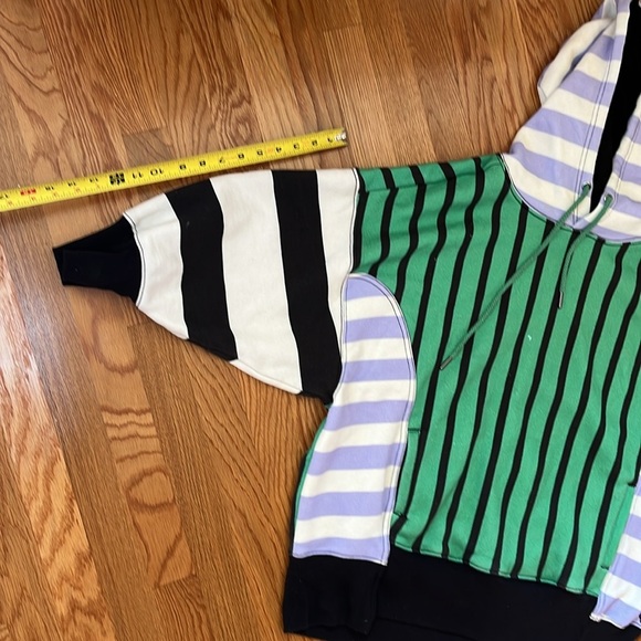 Free People Sprint To The Finish Printed Hoodie Size XS NWT - Picture 9 of 15